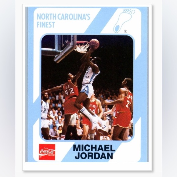 NEW! MICHAEL JORDAN UNC NCAA BASKETBALL 1982 VINTAGE 10 GLOSSY 8.5x11 POSTER SET - Picture 10 of 10